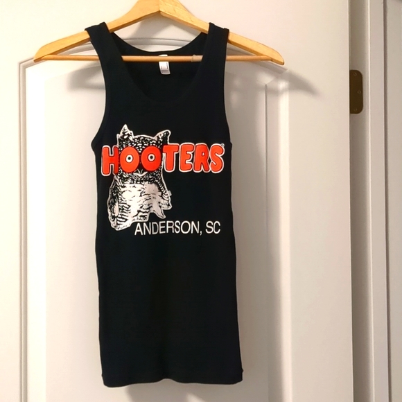 American Apparel Tops - Hooters Ribbed Tank Top